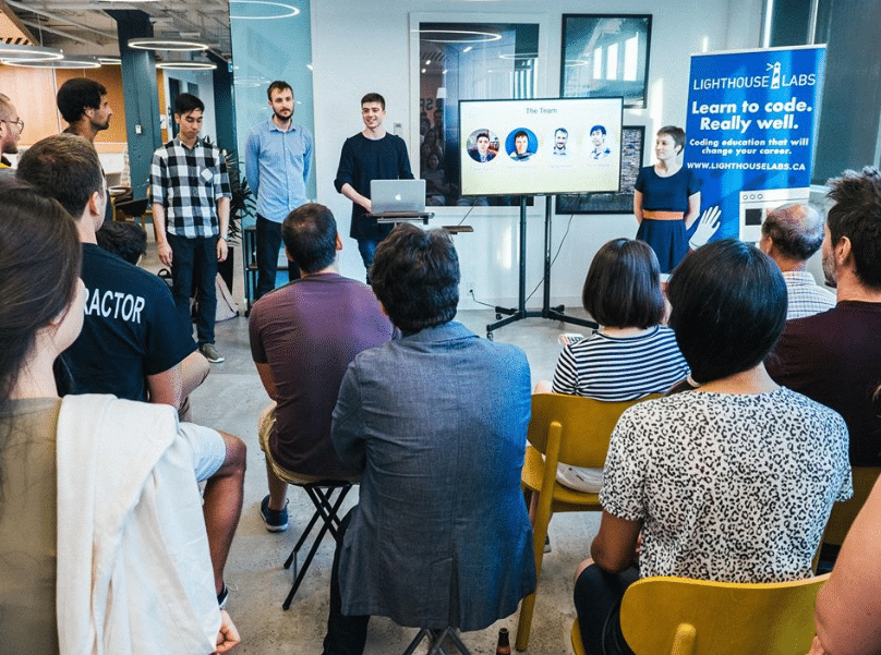 Lighthouse Labs Montreal Demo Day / Cohort 21 Printemps numérique
