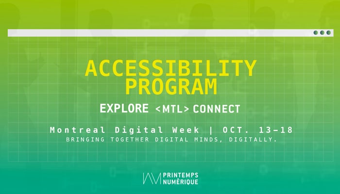 Accessibility program: Explore MTL connect