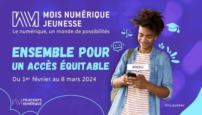 5e édition anniversaire du Mois Numérique Jeunesse : le numérique un monde de possibilité!