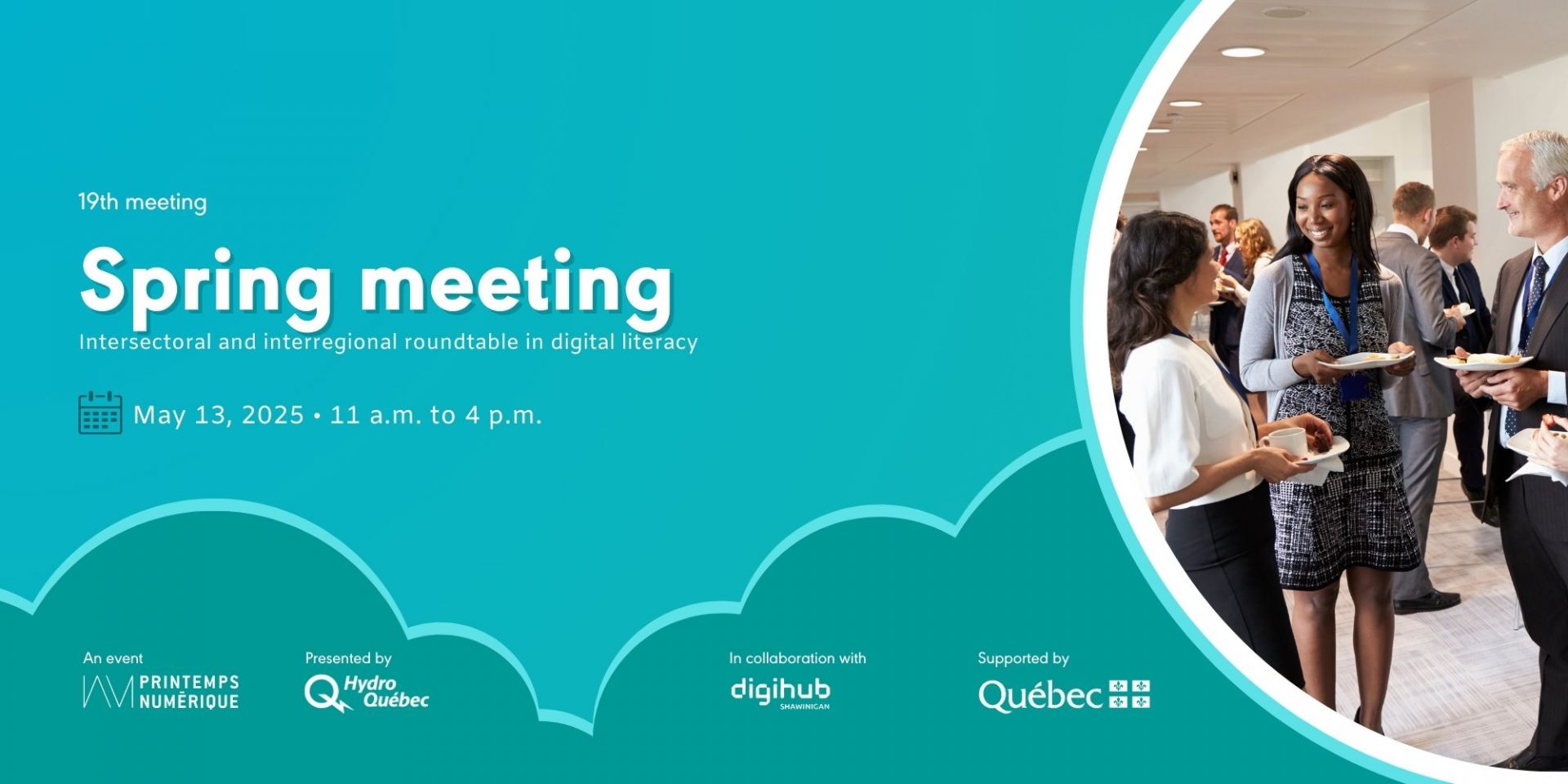Spring meeting in Shawinigan: uniting Quebec players to advance digital literacy