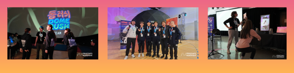 Images des jeunes lors du café numérique à blainville